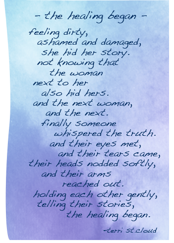 The Healing Began